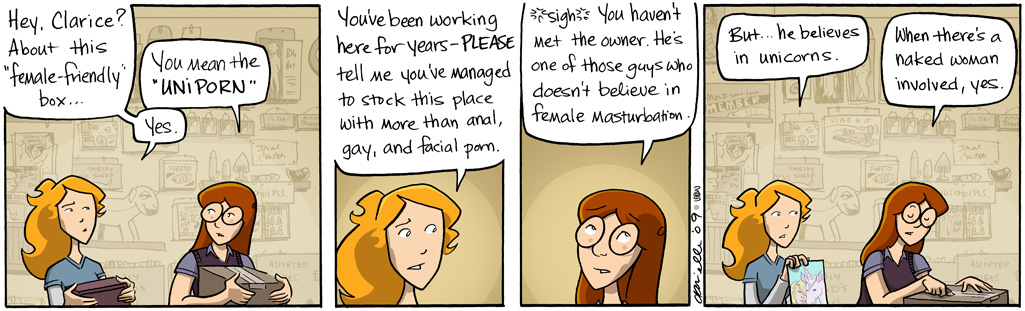 But more importantly, when there's a majestic unicorn dick involved, yes.