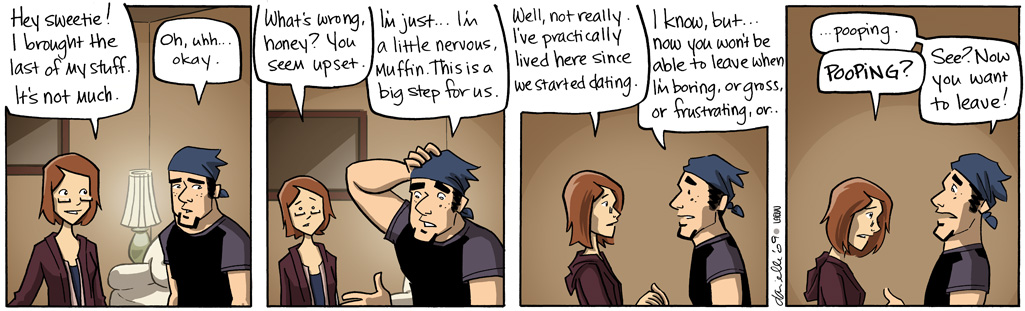 Better to talk it out *before* the first deuce drops.