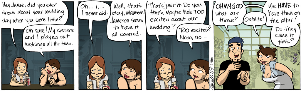Good choice, Jameson! Make sure someone's parents are paying for the flowers.