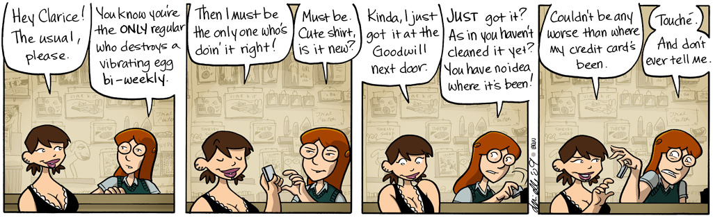 And the credit card isn't as cute.