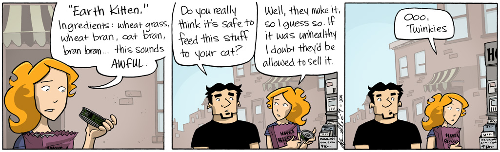 This comic fulfills your daily recommended serving of grains.
