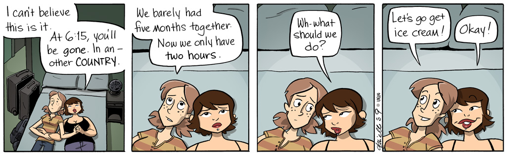 Their definition of romance is delicious, imo.