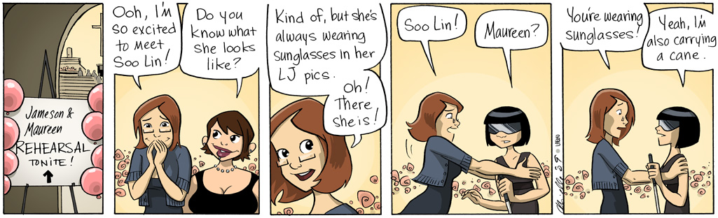 It was a buy one, get one cane free deal.